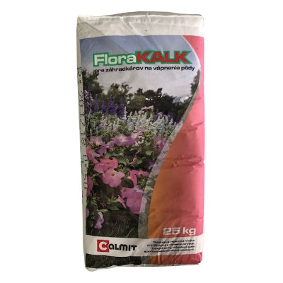 Flora Kalk jemne mletý vápenec 25kg