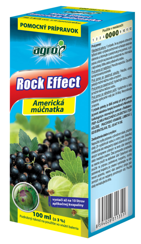 ROCK EFFECT - Americká múčnatka 100ml