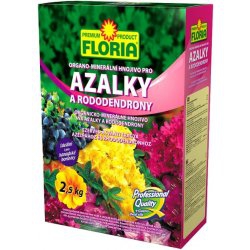 FLORIA Organicko - minerálne hnojivo pre azalky a rododendróny 2,5 kg