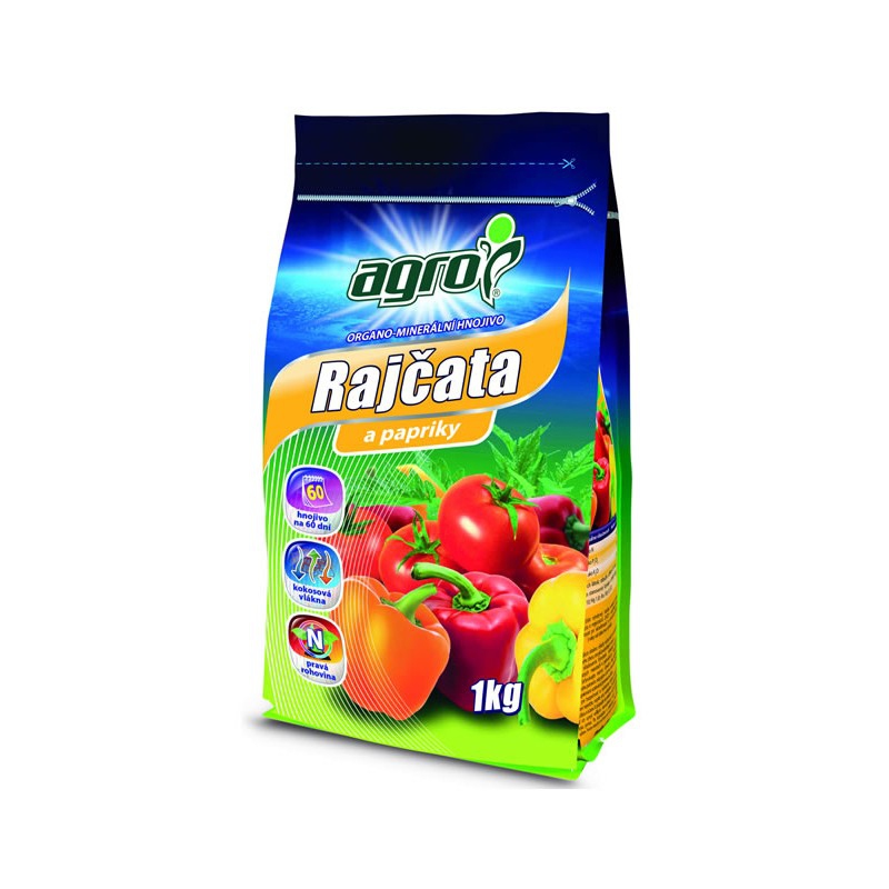 Agro organicko-minerálne hnojivo na paradajky a papriku 1 kg