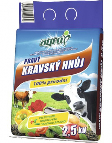 AGRO Kravský hnoj 2,5 kg