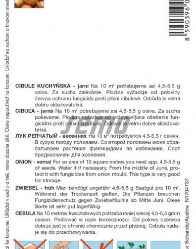 Semo Cibuľa kuchynská jarná  ´Wellina´