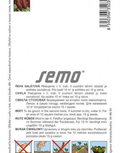 Semo Cvikla podlhovastá ´Renova´