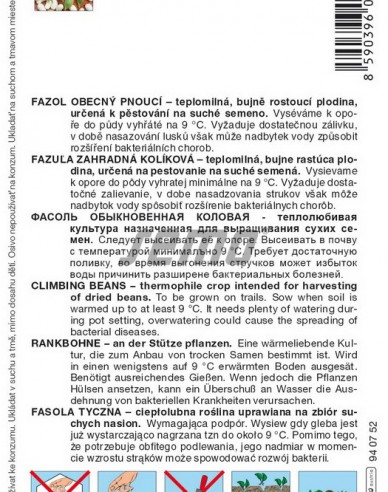 Semo Fazuľa záhradná tyčová ´Albena´