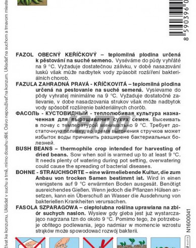 Semo Fazuľa záhradná kríčkovitá ´Nugetka´