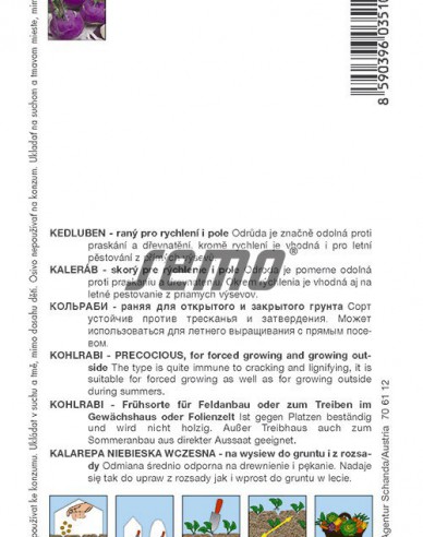 Semo Kaleráb ´Azur´