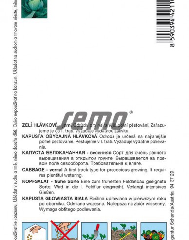 Semo Kapusta hlávková ´Zora´