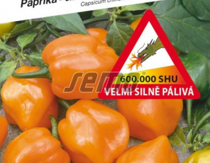 Semo Paprika ročná ´Habanero Orange´