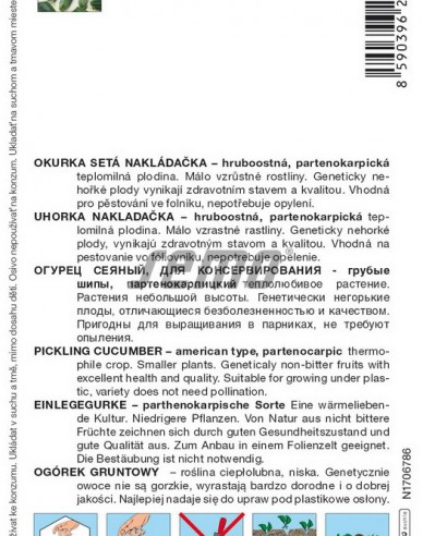 Semo Uhorka siata nakladačka ´Gracie F1´