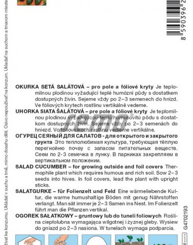 Semo Uhorka siata šalátová ´Marlen F1´