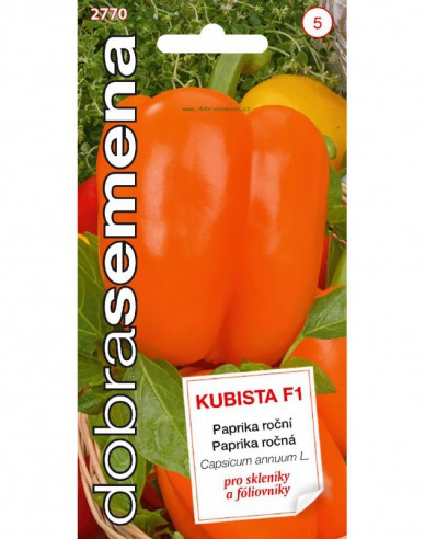 Dobrá semena Paprika ročná ´Kubista F1´