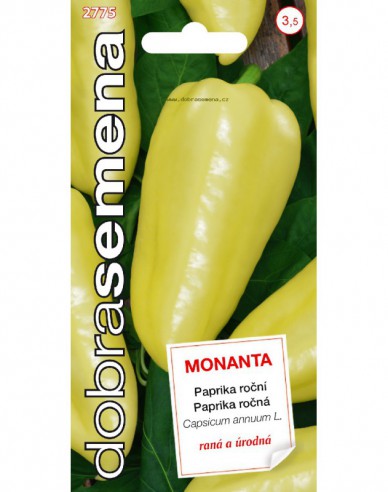 Dobrá semena Paprika ročná ´Monanta´