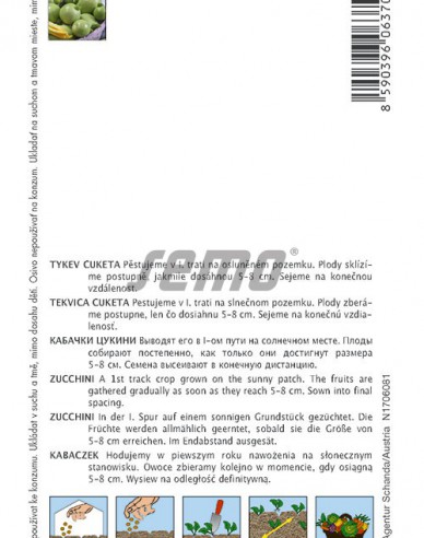 Semo Tekvica cuketa  ´Trend F1´