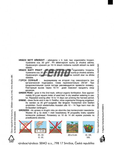 Semo Hrach siaty ´Oskar´ 50g