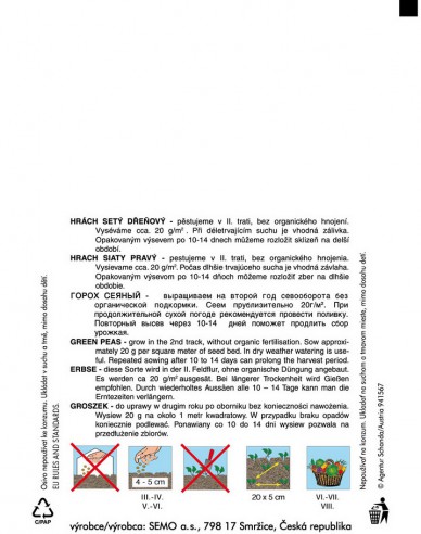 Semo Hrach siaty pravý ´Johan´ 50g