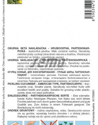 Semo Uhorka siata nakladačka ´Anya F1´