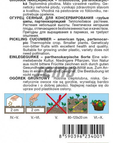 Semo Uhorka siata nakladačka ´Najada F1´