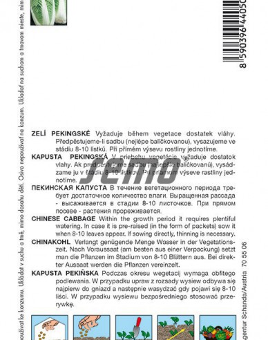 Semo Kapusta pekinská ´Parkin F1´
