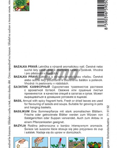 Semo Bazalka pravá ´Compakt´