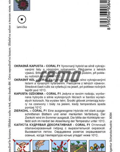 Semo Kel okrasný ´Coral F1 Mix´