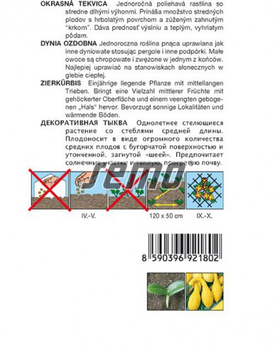 Semo Tekvica okrasná ´Kačičky´