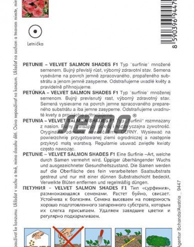 Semo Petúnia ´Velvet Salmon Shades´