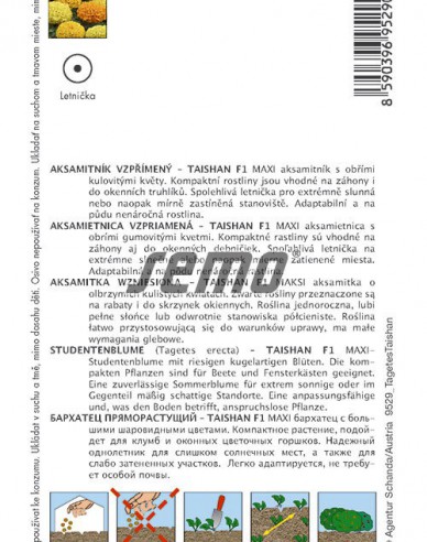 Semo Aksamietnica vzpriamená ´Taishan F1´