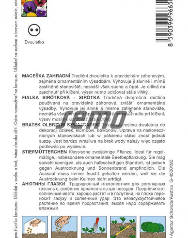 Semo Sirôtka veľkokvetá ´Zmes s okom´