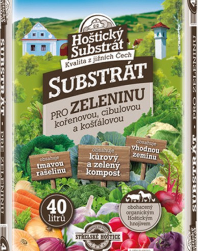 Hoštický Substrát na zeleninu 40l