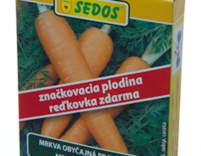 Sedos Mrkva obyčajná ´Marion F1´ + Reďkovka ´Stela´ - výsevný pásik 5m