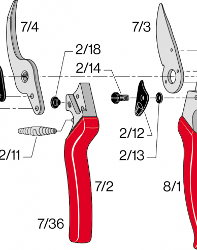 Felco 7/6 skrutka protiostria