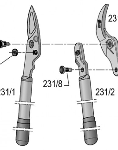 Felco 4/9 matica na stredovú skrutku