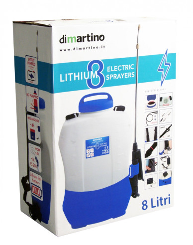 Akumulátorový postrekovač LITHIUM 8 LI-ION