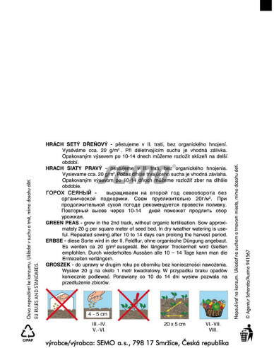 Semo Hrach siaty ´Avola´ 250g