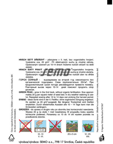 Semo Hrach siaty pravý ´Zázrak z Kelvedonu´ 50g