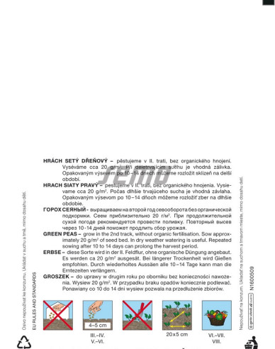 Semo Hrach siaty pravý ´Cedrik´ 250g