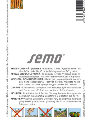 Semo Mrkva obyčajná ´Marquette´