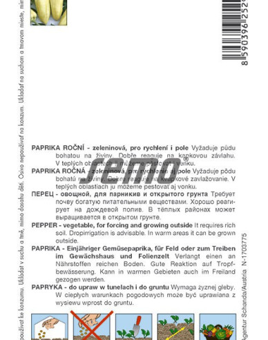 Semo Paprika ročná ´Amyka F1´