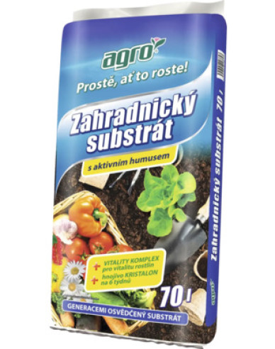 Agro  Záhradnícky substrát 70l