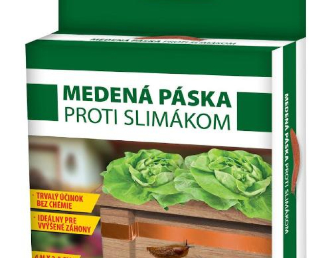 Medená páska proti slimákom 4m