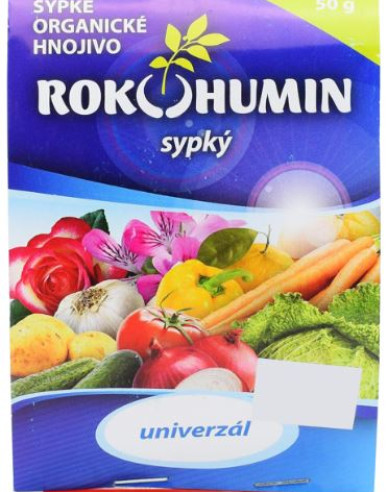 Rokosan - Rokohumín univerzálne sypké organické hnojivo 50g