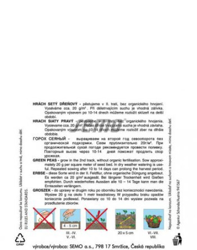 Semo Hrach siaty ´Progress N.9´ 50g