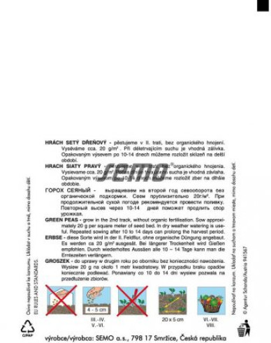 Semo Hrach siaty ´Twinset´ 50g