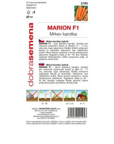 Dobrá semena Mrkva obyčajná ´Marion F1´