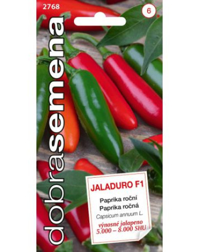 Dobrá semena Paprika ročná ´Jaladuro´