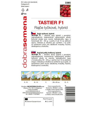 Dobrá semena Rajčiak kolíkový ´Tastier F1´