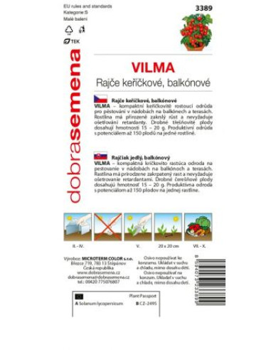 Dobrá semena Rajčiak balkonový ´Vilma´