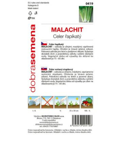 Dobrá semena Zeler stopkový ´Malachit´