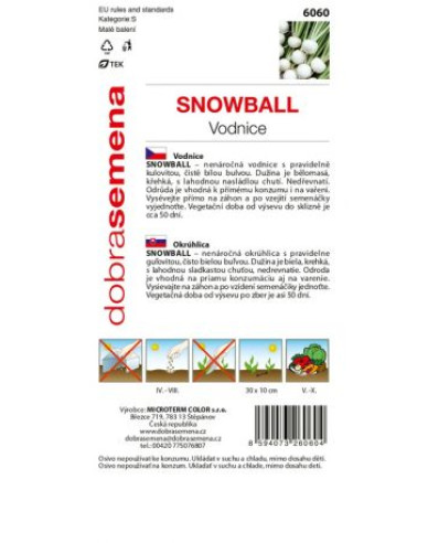 Dobrá semena Vodnica  ´Snowball´