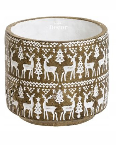 Obal na kvetináč vianočný   ART 18550